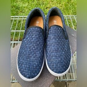 BERNIE MEV. Woven slip-on Verona sneakers NWT